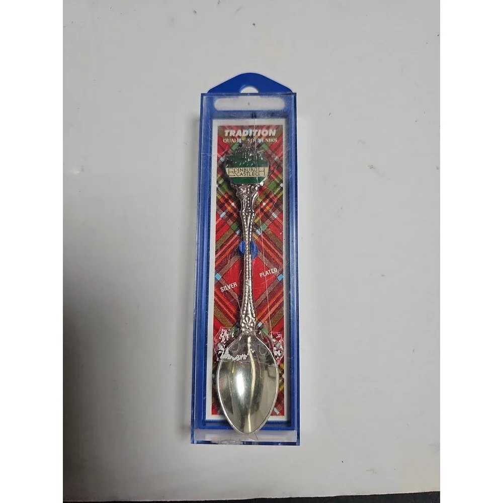 Edinburgh Castle silver plated souvenir spoon